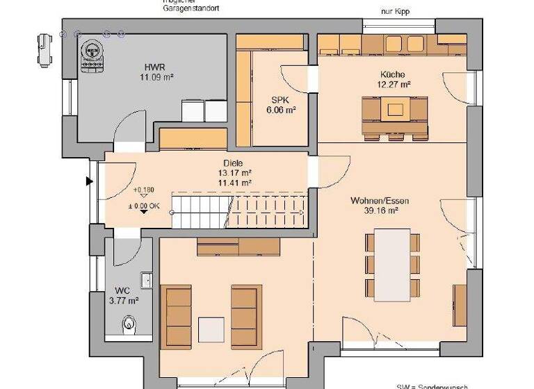 Einfamilienhaus zum Kauf provisionsfrei 623.900 € 5 Zimmer 162 m² 1.500 m² Grundstück Stockhausen Eisenach 99817