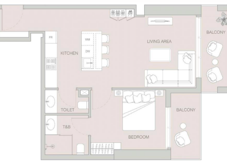Wohnung zum Kauf provisionsfrei 194.000 € 2 Zimmer 66,7 m²