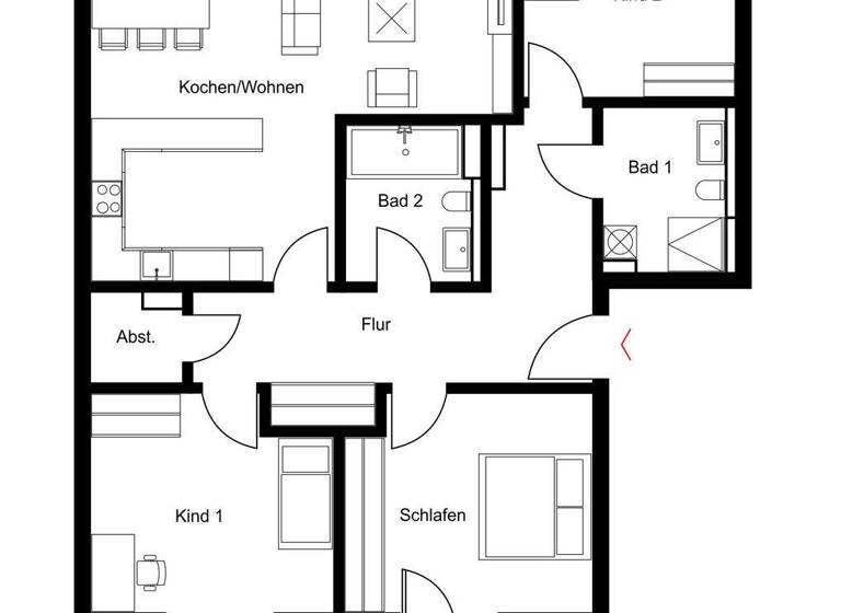 Wohnung zur Miete 1.754 € 4 Zimmer 99 m² EG Elsa-Neumann-Straße 35 Siemensstadt Berlin 13629