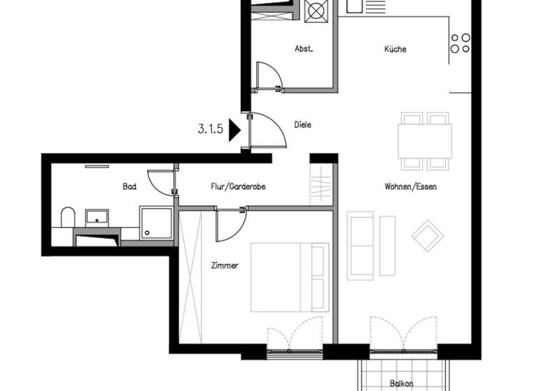 Wohnung zum Kauf 524.000 € 2 Zimmer 66,5 m² 1. Geschoss frei ab sofort Mitte Berlin 10115