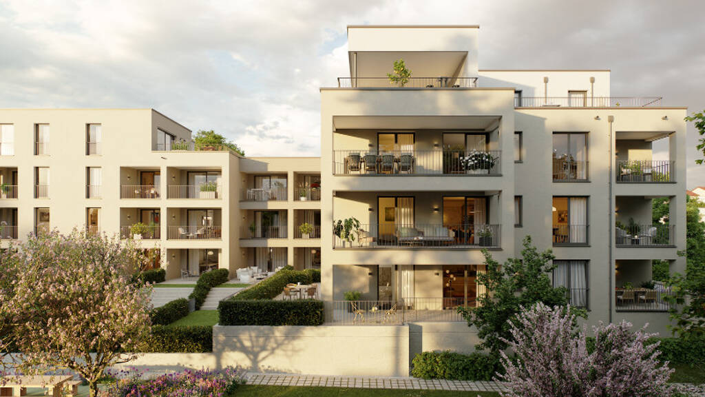 Wohnung zum Kauf 345.000 € 2 Zimmer 50,4 m² 1. Geschoss Häldenstraße 2/1 - 2/2 Tamm 71732