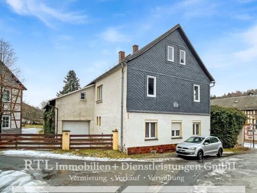 Einfamilienhaus zum Kauf provisionsfrei 29.900 € 12 Zimmer 238,6 m² 1.354 m² Grundstück frei ab sofort Unterloquitz Probstzella 07330