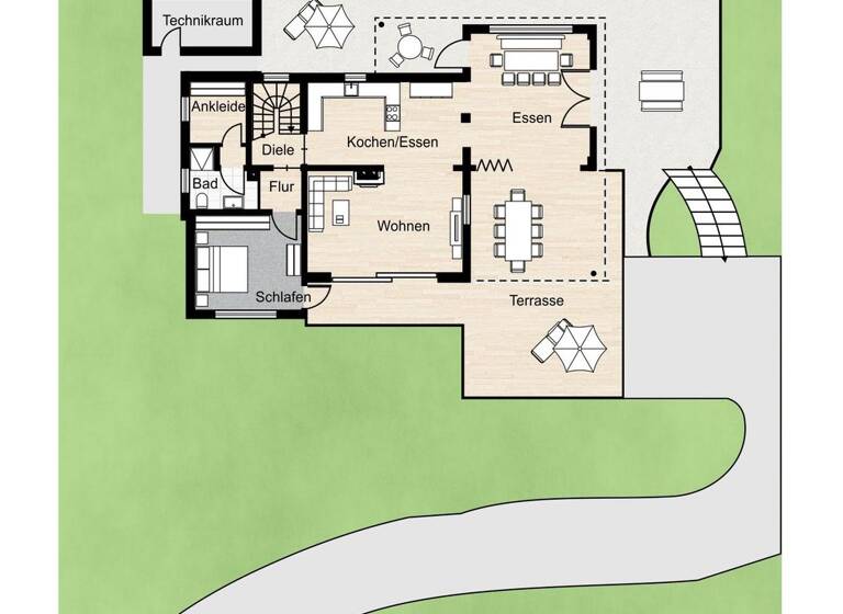 Einfamilienhaus zum Kauf 1.280.000 € 8 Zimmer 220 m² 1.481 m² Grundstück Pflochsbach Lohr am Main 97816