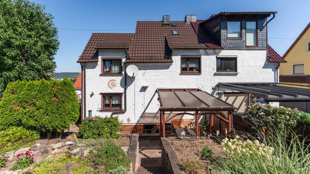 Doppelhaushälfte zum Kauf 390.000 € 6 Zimmer 122,8 m² 384 m² Grundstück Wenigenjena Jena 07749