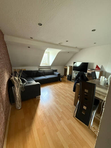 Wohnung zum Kauf provisionsfrei 74.500 € 2 Zimmer 40,4 m² Dachgeschoss, 3. Geschoss Freiligrathstr. 11 Schinkenplatz Krefeld 47799
