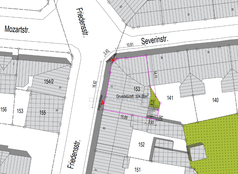 Gewerbeobjekt zum Kauf als Kapitalanlage geeignet 1.780.000 € 915,5 m² 324 m² Grundstück Friedensstraße 31 Paulsstadt Schwerin 19053