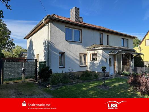Doppelhaushälfte zum Kauf 105.000 € 4 Zimmer 110 m² 528 m² Grundstück frei ab sofort Ziegelroda 06268