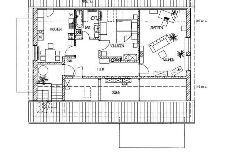 Wohnung zur Miete 759 € 2 Zimmer 69 m² 2. Geschoss Alfeld Alfeld (Leine) 31061