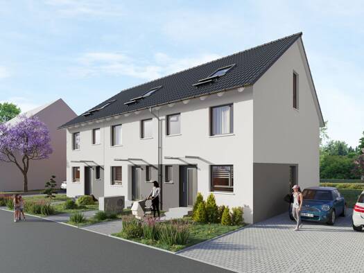 Reihenendhaus zum Kauf - Erstbezug 537.147 € 5,5 Zimmer 132,6 m² 217 m² Grundstück Gomaringen Gomaringen 72810
