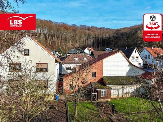 Einfamilienhaus zum Kauf 169.000 € 5 Zimmer 139,2 m² 1.015 m² Grundstück Brochthausen Duderstadt 37115