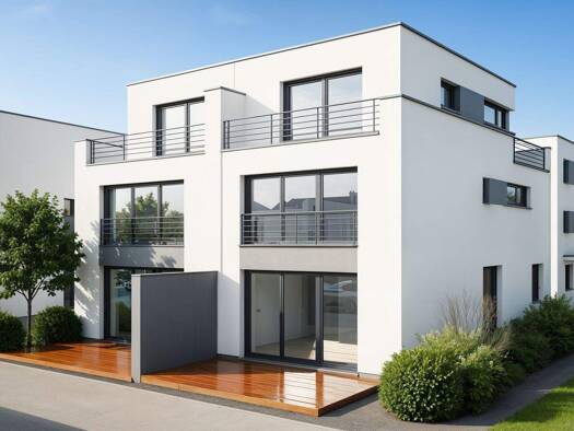 Doppelhaushälfte zum Kauf 695.000 € 5 Zimmer 130 m² 193 m² Grundstück Bodenheim 55294