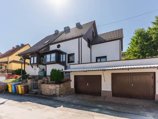 Doppelhaushälfte zum Kauf 390.000 € 6 Zimmer 122,8 m² 384 m² Grundstück Wenigenjena Jena 07749