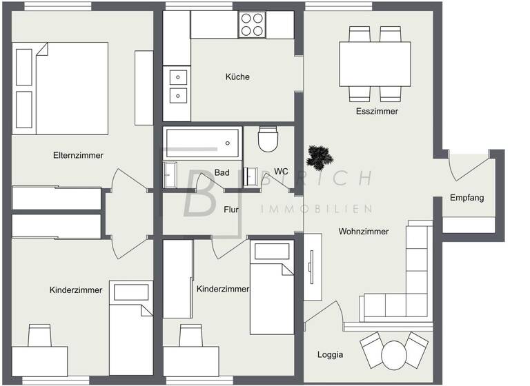 Wohnung zum Kauf 325.000 € 4 Zimmer 88,4 m² Ludwigsfeld Neu-Ulm / Ludwigsfeld 89231