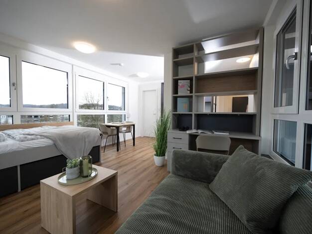 Studio zur Miete Wohnen auf Zeit 829 € 1 Zimmer 46 m² frei ab sofort Karlstraße 23 Innenstadt Heidenheim an der Brenz 89518