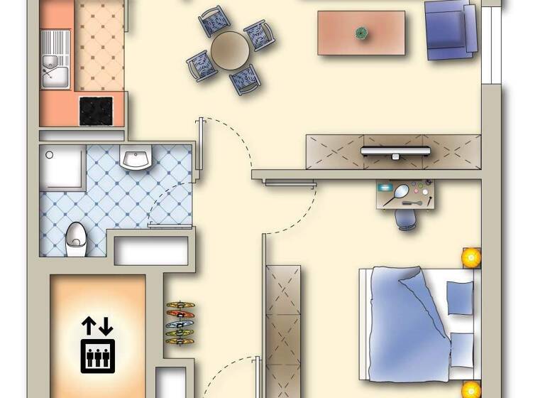 Studio zum Kauf 69.500 € 1 Zimmer 47 m² 3. Geschoss Blumlage Celle 29221