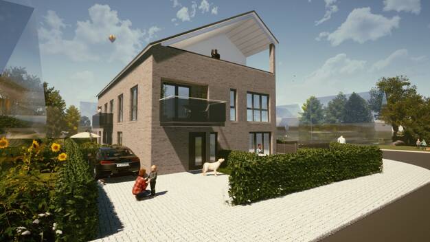 Wohnung zur Miete - Erstbezug 770 € 2 Zimmer 55,2 m² 1. Geschoss frei ab 01.10.2025 Emsdetten 48282