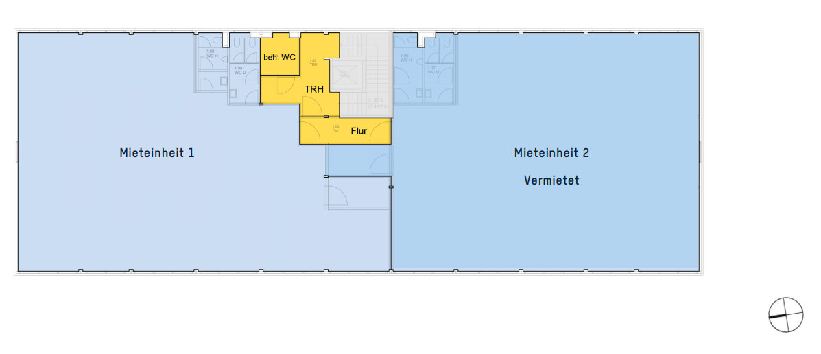 Bürofläche zur Miete provisionsfrei 14,25 € 1.393 m²<br/>Bürofläche ab 273 m²<br/>Teilbarkeit Barbaraviertel Neuss 41460