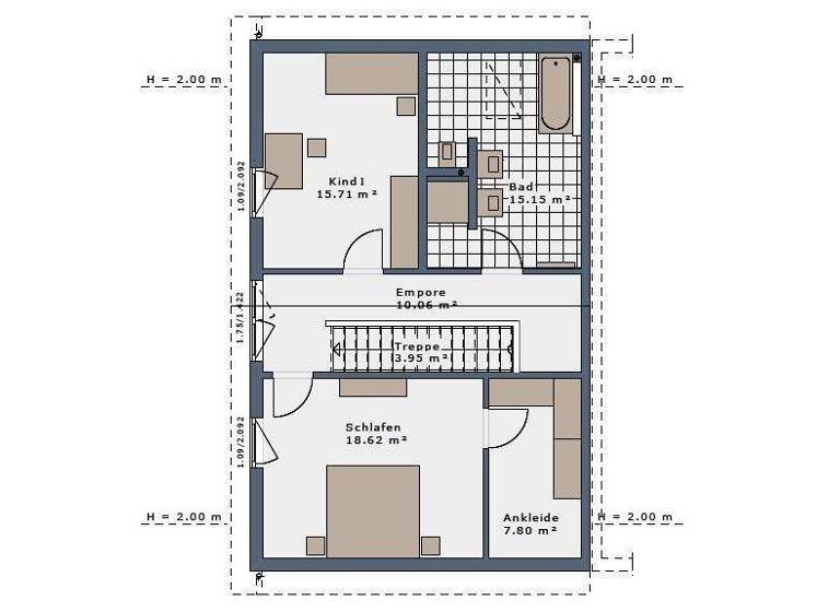 Doppelhaushälfte zum Kauf provisionsfrei 427.588 € 5 Zimmer 141 m² 460 m² Grundstück Frankfurt Frankfurt (Oder) 15230