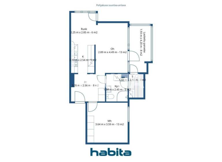 Wohnung zum Kauf 179.000 € 2 Zimmer 56 m² 3. Geschoss Ellipsikuja 3 Espoo 02210