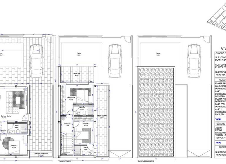 Doppelhaushälfte zum Kauf provisionsfrei 397.000 € 4 Zimmer 112 m² 162 m² Grundstück Calle Alonso Cano 2 San Pedro del Pinatar 30740