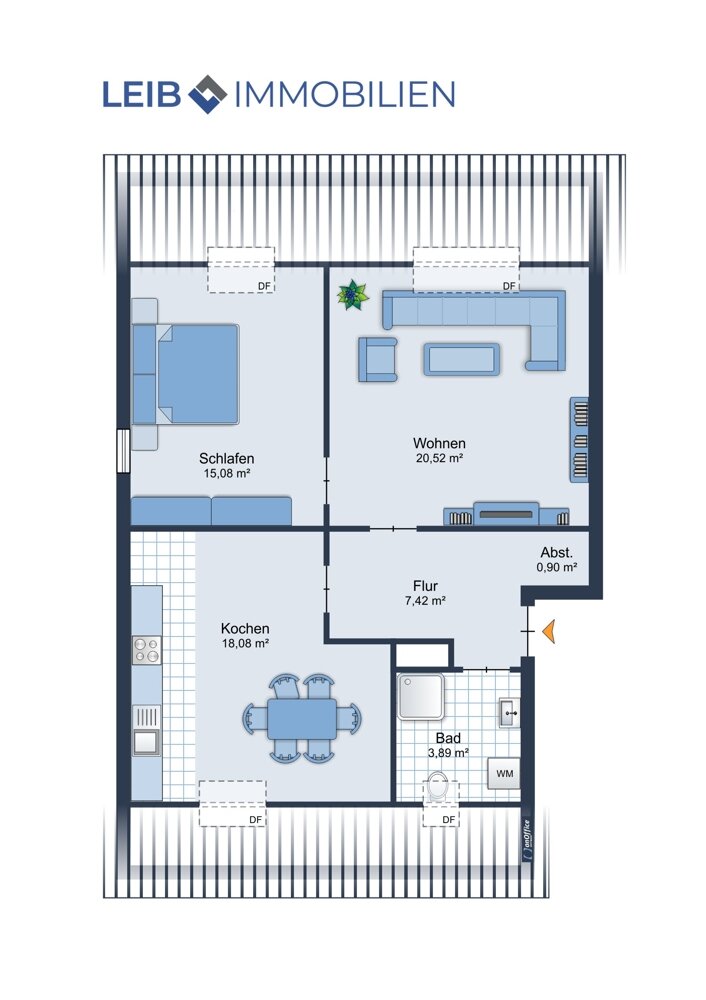 Wohnung zum Kauf 230.000 € 2 Zimmer 65 m²<br/>Wohnfläche St. Martin Bamberg 96050