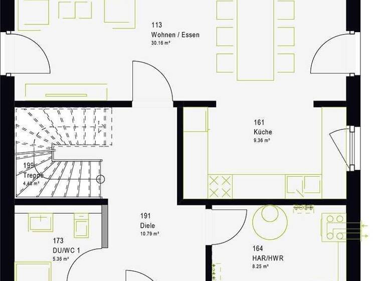 Einfamilienhaus zum Kauf - Erstbezug provisionsfrei 444.444 € 4 Zimmer 136 m² 1.490 m² Grundstück Garten Runding 93486
