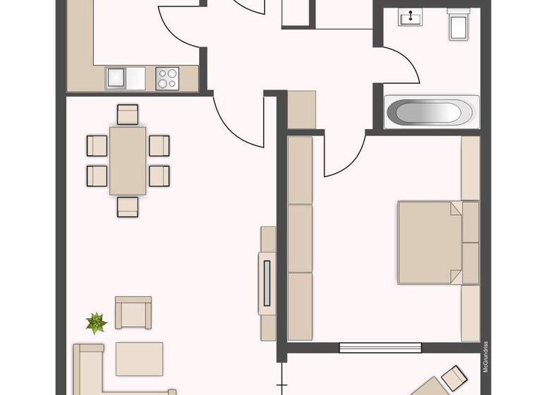 Wohnung zur Miete 665 € 2 Zimmer 53,2 m² 5. Geschoss frei ab 01.04.2026 Ringstraße 5 Friedrichsdorf 61381