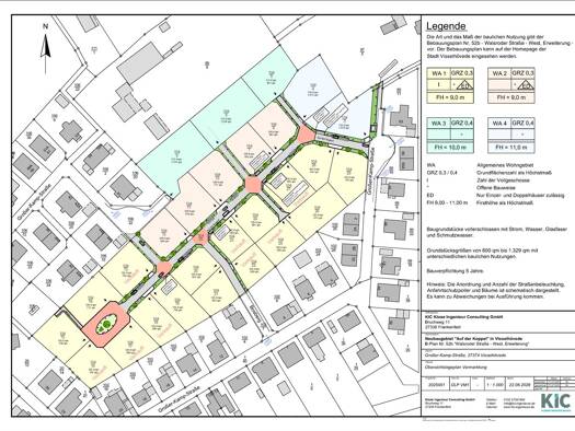 Grundstück zum Kauf provisionsfrei 125 € 601 m² Grundstück Großer-Kamp Straße Visselhövede 27374