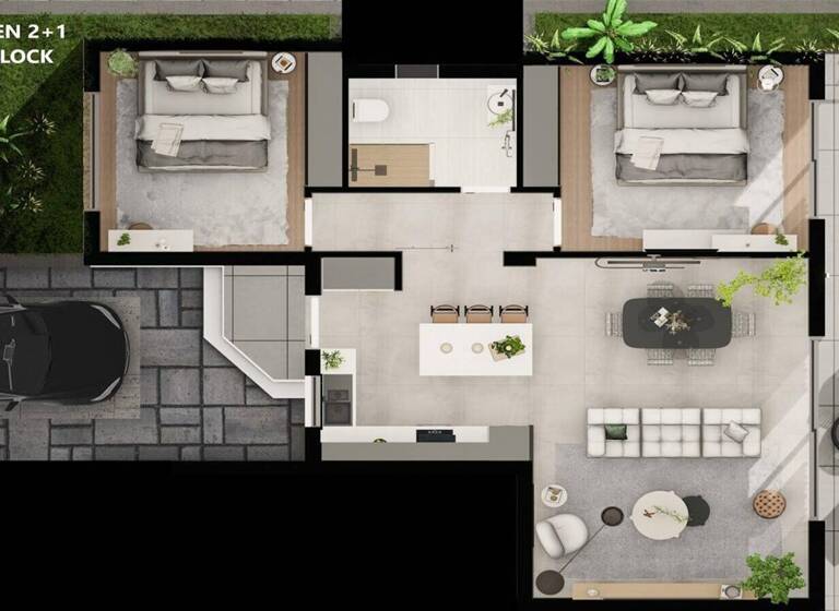 Wohnung zum Kauf provisionsfrei 168.700 € 3 Zimmer 138 m² 1. Geschoss Yeni Iskele 99850