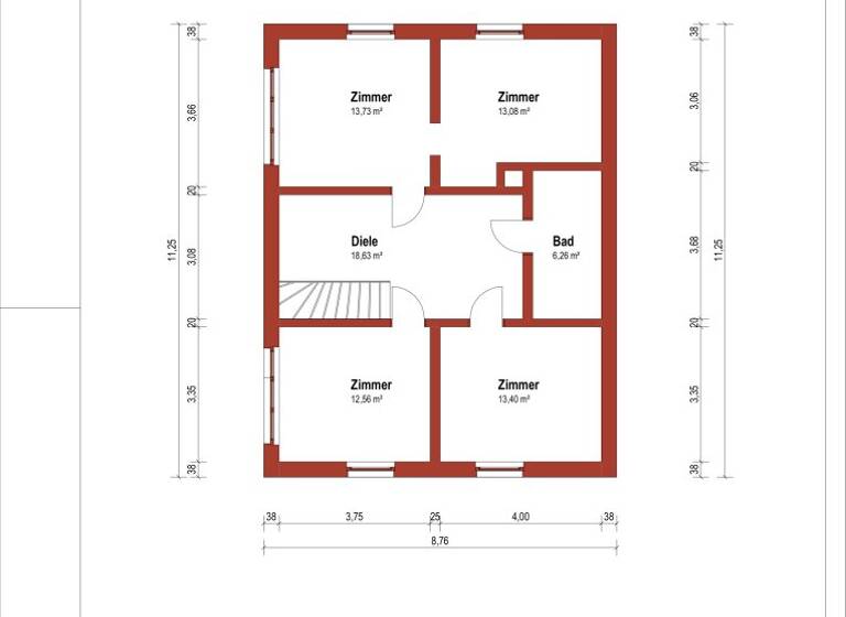 Mehrfamilienhaus zum Kauf 390.000 € 5 Zimmer 160,9 m² 1.856 m² Grundstück Frauental an der Laßnitz 8523