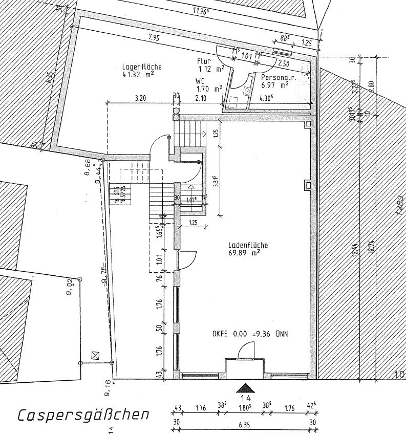 Laden zur Miete provisionsfrei 17 € 121 m²<br/>Verkaufsfläche Caspersgässchen 14 Innenstadt Recklinghausen 45657