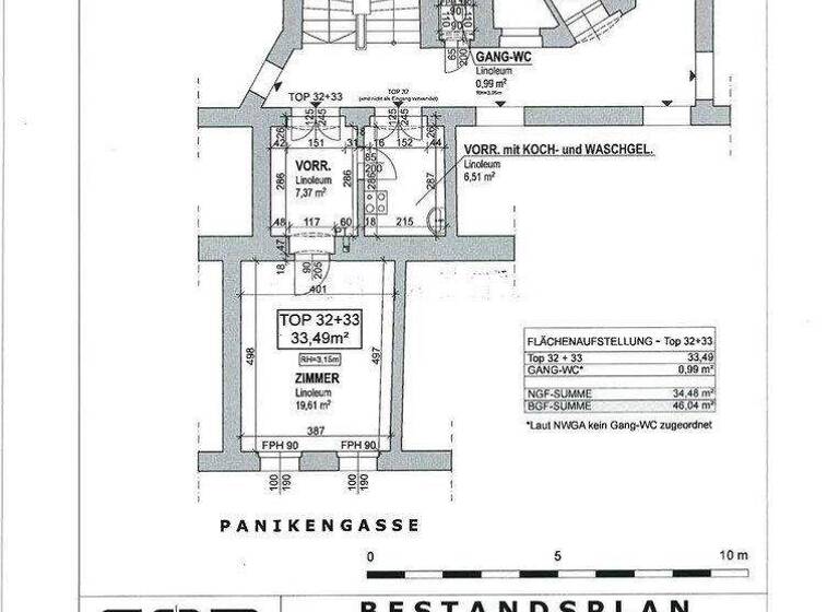Wohnung zum Kauf provisionsfrei 190.000 € 2 Zimmer 33,5 m² 2. Geschoss Herbststrasse 59 wien 1160