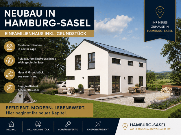 Einfamilienhaus zum Kauf provisionsfrei 749.000 € 4 Zimmer 135 m² 460 m² Grundstück Sasel Wandsbek 22393
