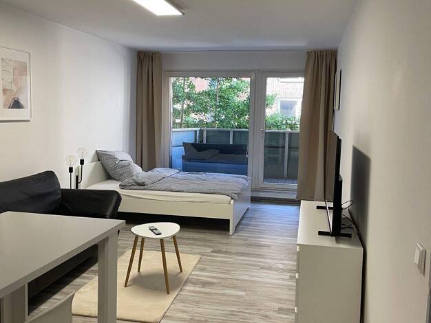 Studio zur Miete Wohnen auf Zeit 899 € 1 Zimmer 39 m² frei ab 30.11.2025 Bunsenstraße 2 Friedrichstadt Düsseldorf 40215