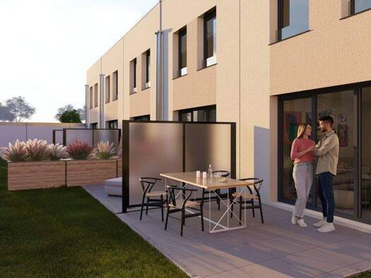 Reihenmittelhaus zum Kauf - Erstbezug 497.900 € 5,5 Zimmer 148 m² 182 m² Grundstück Eutritzsch Leipzig / Eutritzsch 04129