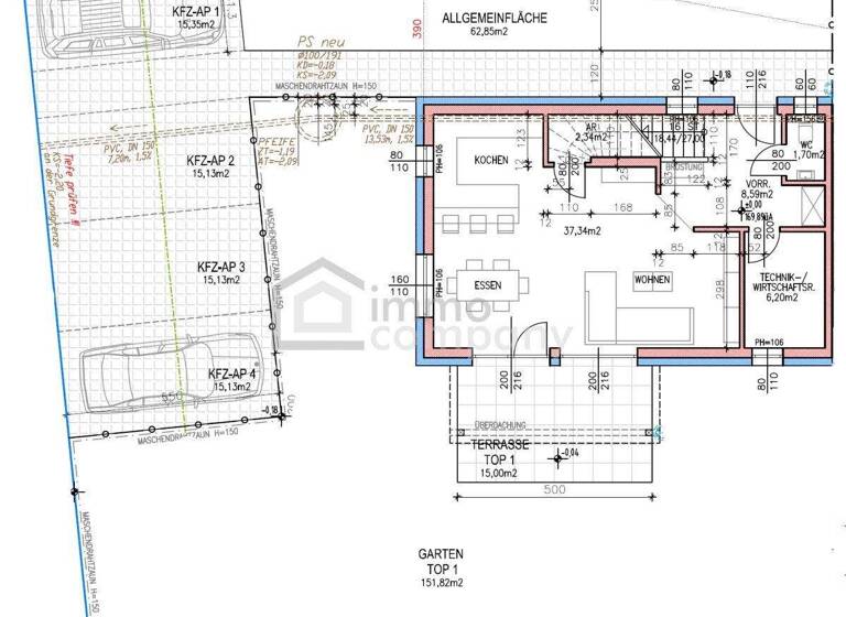 Doppelhaushälfte zum Kauf 695.000 € 7 Zimmer 162,3 m² 298,8 m² Grundstück Himberg 2325