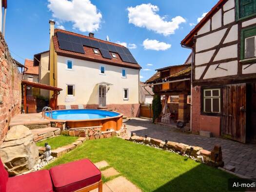 Einfamilienhaus zum Kauf 375.000 € 5 Zimmer 140 m² 411 m² Grundstück Reistenhausen Collenberg 97903