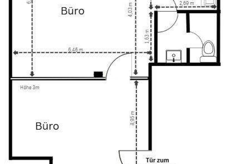 Laden zum Kauf 74.900 € 3 Zimmer 85 m² Verkaufsfläche Elberfeld Wuppertal 42107