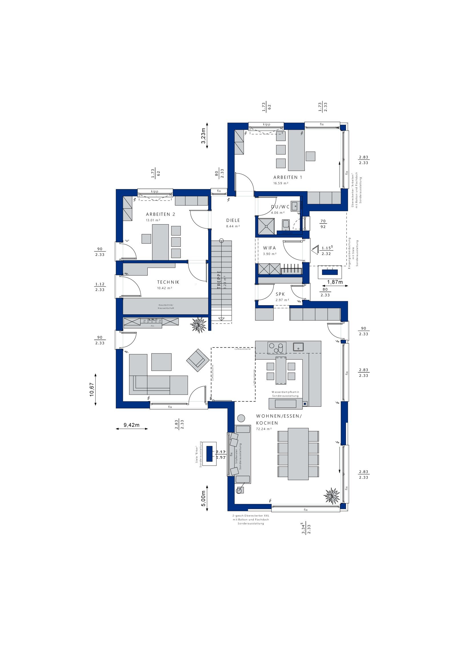 Einfamilienhaus zum Kauf 1.499.852 € 6 Zimmer 220 m²<br/>Wohnfläche 1.500 m²<br/>Grundstück Kitzeberg Heikendorf 24226