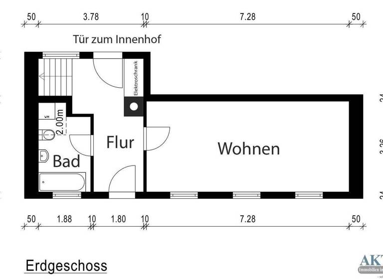 Einfamilienhaus zum Kauf provisionsfrei 310.000 € 3,5 Zimmer 100 m² 255 m² Grundstück Schmiedstraße 48 Malterdingen 79364