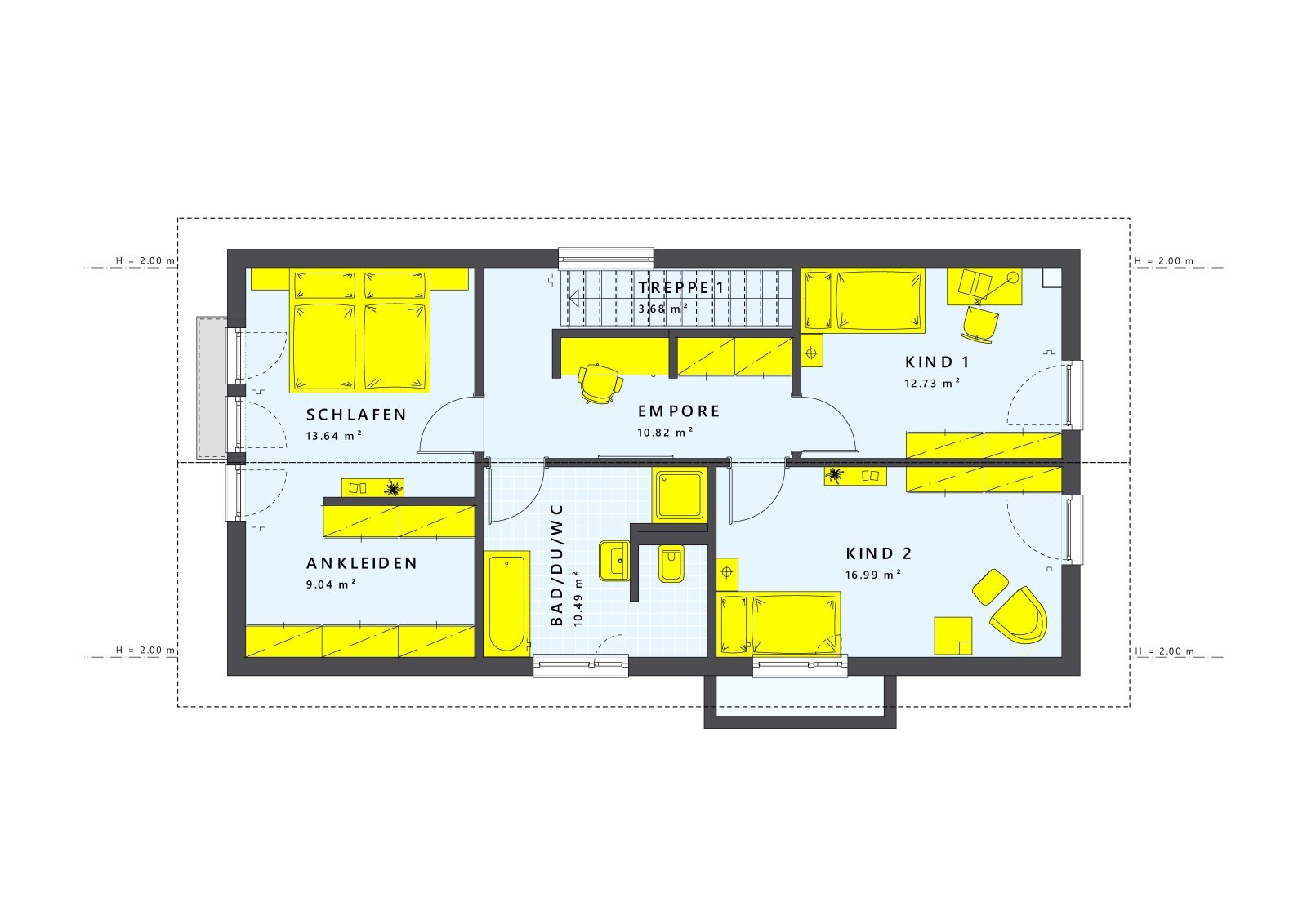 Einfamilienhaus zum Kauf provisionsfrei 519.656 € 5 Zimmer 156 m²<br/>Wohnfläche 970 m²<br/>Grundstück Hesseldorf Wächtersbach 63607