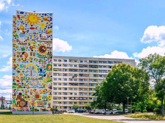 Wohnung zur Miete 265 € 2 Zimmer 53 m² 5. Geschoss frei ab sofort Albert-Schweitzer-Straße 28 Hoyerswerda Hoyerswerda 02977
