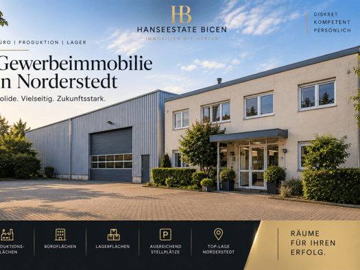 Produktionshalle zum Kauf 2.499.950 € 625 m² Lagerfläche Harksheide Norderstedt 22844