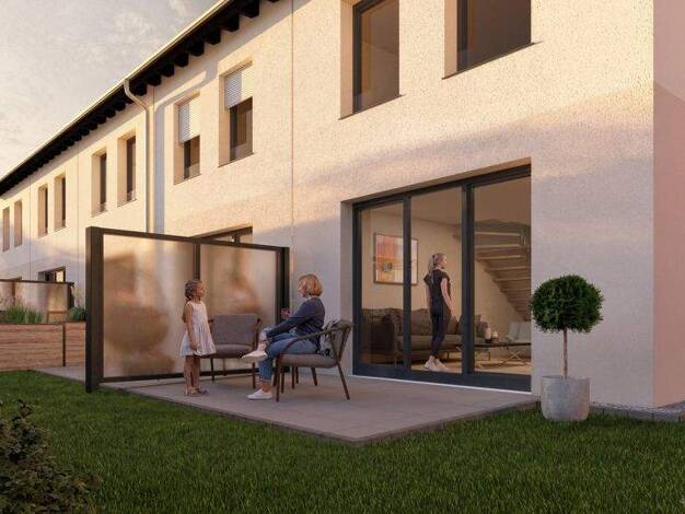 Reihenmittelhaus zum Kauf - Erstbezug 659.900 € 5,5 Zimmer 117 m² 142 m² Grundstück Dachauer Straße 15 Neu-Esting Olching / Neu-Esting 82140