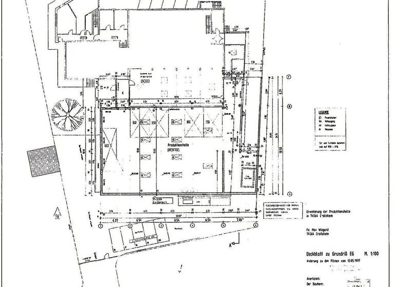 Produktionshalle zum Kauf 2.768 m² Lagerfläche Crailsheim 74564