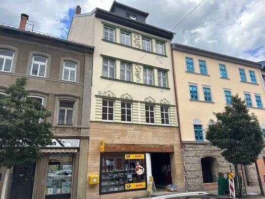 Mehrfamilienhaus zum Kauf 99.900 € 14 Zimmer 464 m² 171 m² Grundstück Pößneck,Stadt Pößneck 07381