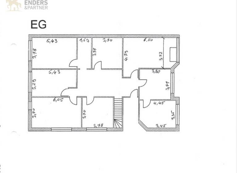 Bürofläche zur Miete 2.500 € 11 Zimmer teilbar ab 154,6 m² Heiligkreuz Trier / Heiligkreuz 54295