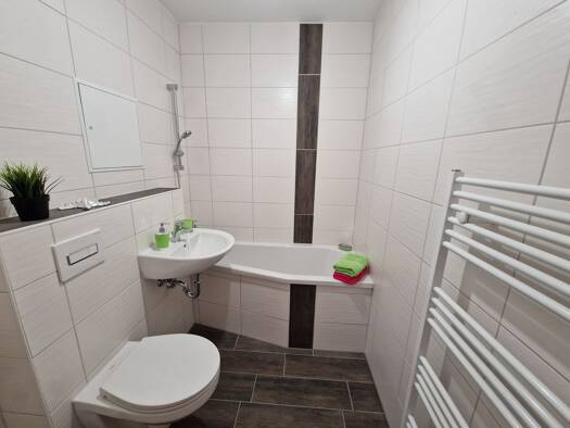 Wohnung zur Miete 365 € 4 Zimmer 68 m² Dr.-Theodor-Neubauer-Straße 12 Flöha Flöha 09557