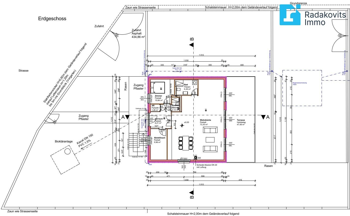 Einfamilienhaus zum Kauf 110,6 m²<br/>Wohnfläche 7.357 m²<br/>Grundstück Miedlingsdorf 7503