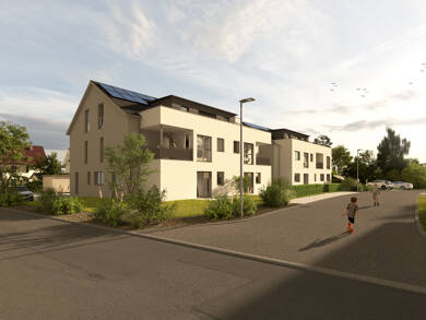 Terrassenwohnung zum Kauf provisionsfrei 255.000 € 2,5 Zimmer 51 m² Dachgeschoss Auf dem Wall 9 Rottweil Rottweil 78628